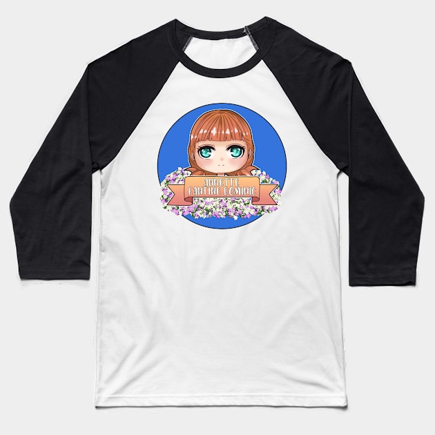 Annette Fantine Dominic - Fire Emblem Baseball T-Shirt by Modeko